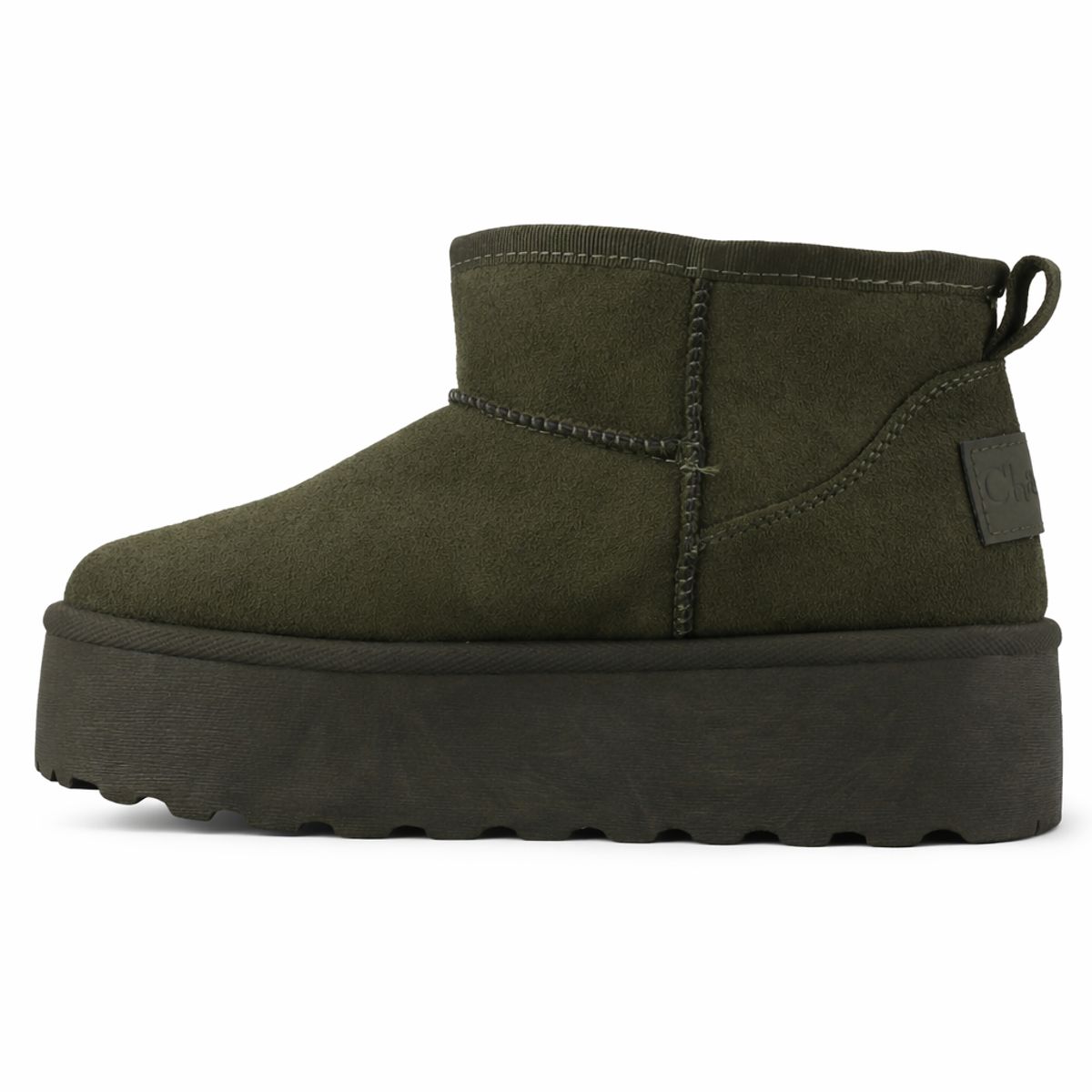 CHALADA - Botin Oliva Mujer Casual Chalada Pinguih