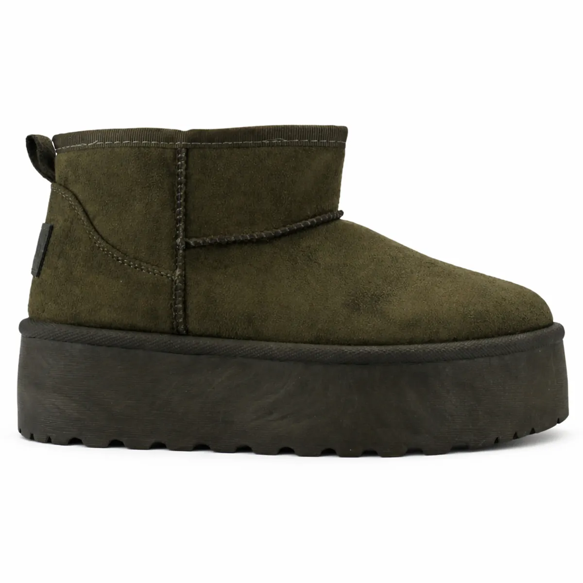 CHALADA - Botin Oliva Mujer Casual Chalada Pinguih