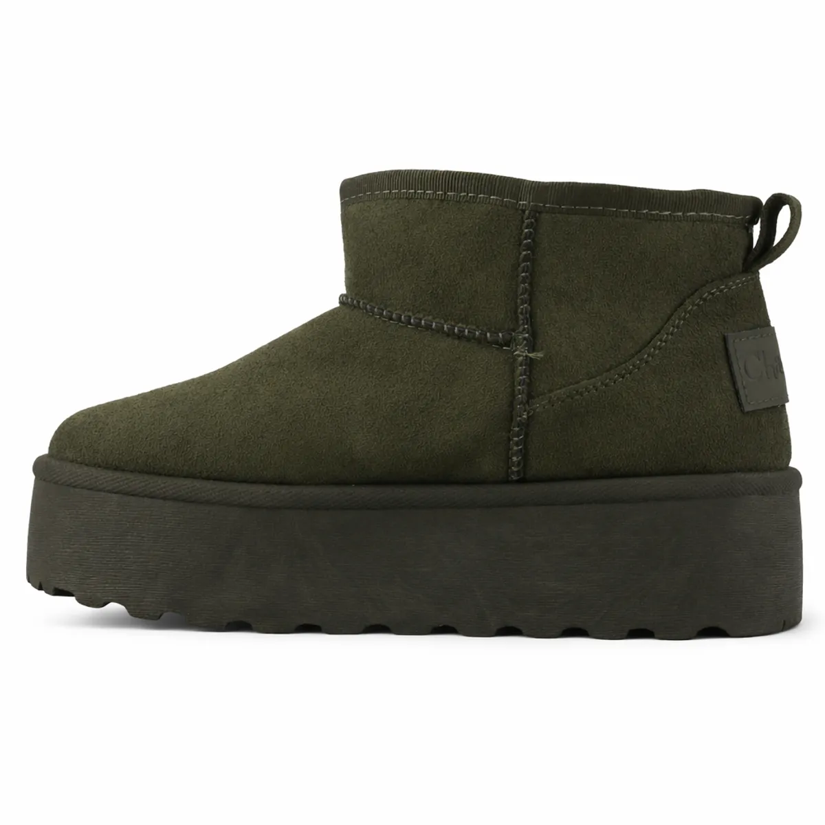 CHALADA - Botin Oliva Mujer Casual Chalada Pinguih