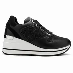 CHALADA - Zapatilla Negro Mujer Urbano Bolkinew