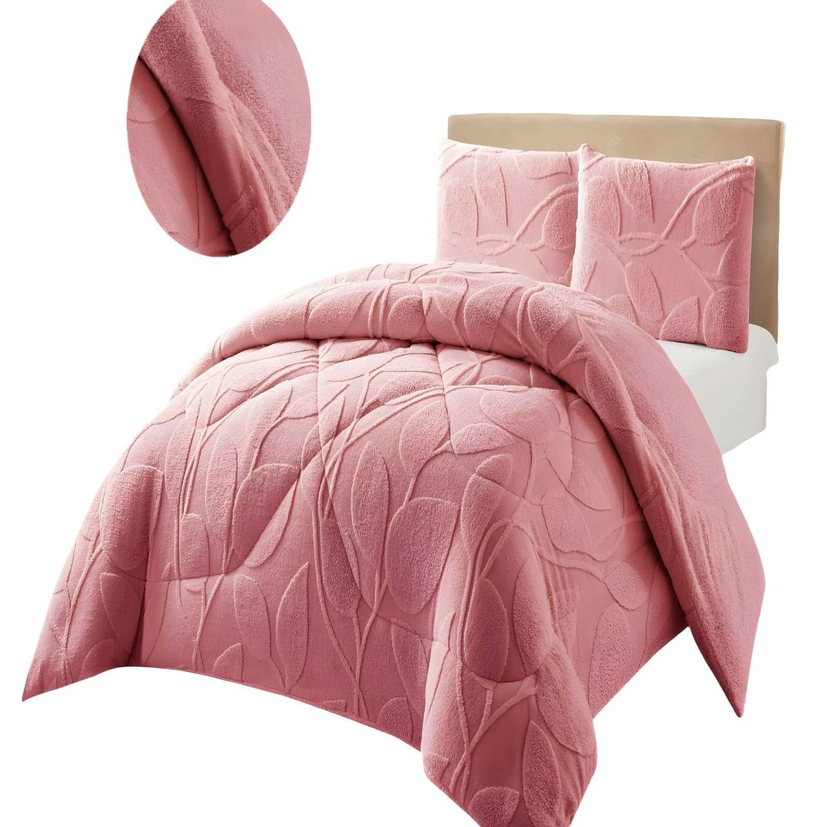 GENERICO - PLUMON DE INVERNO  KING ROSADO