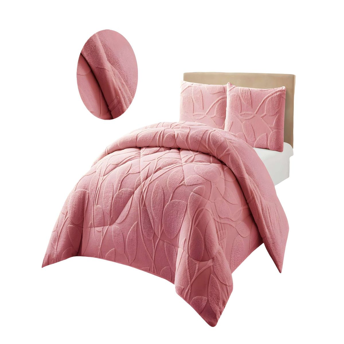 GENERICO - PLUMON DE INVERNO  KING ROSADO