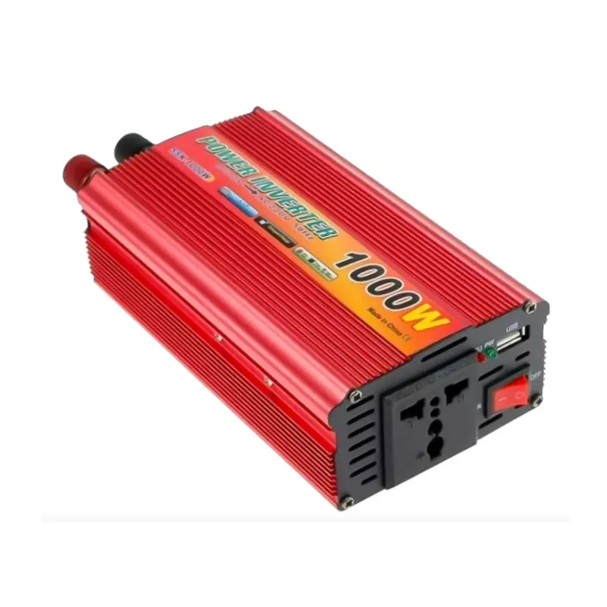 GENERICO - Inversor Convertidor De Corriente De Coche 1000w 12v220v