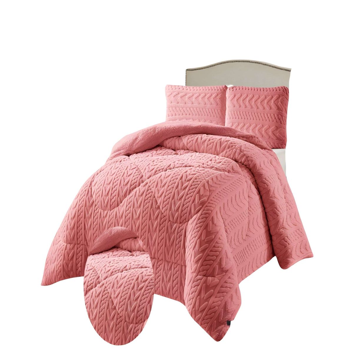 GENERICO - PLUMON DE INVERNO  KING ROSADO