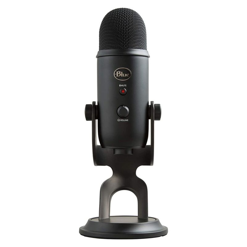 BLUE - Micrófono Profesional Blue Yeti Blackout Edition