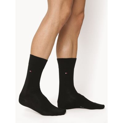 Imagen 2 del producto Pack De 2 Calcetines De Rayas Pequeñas Negro