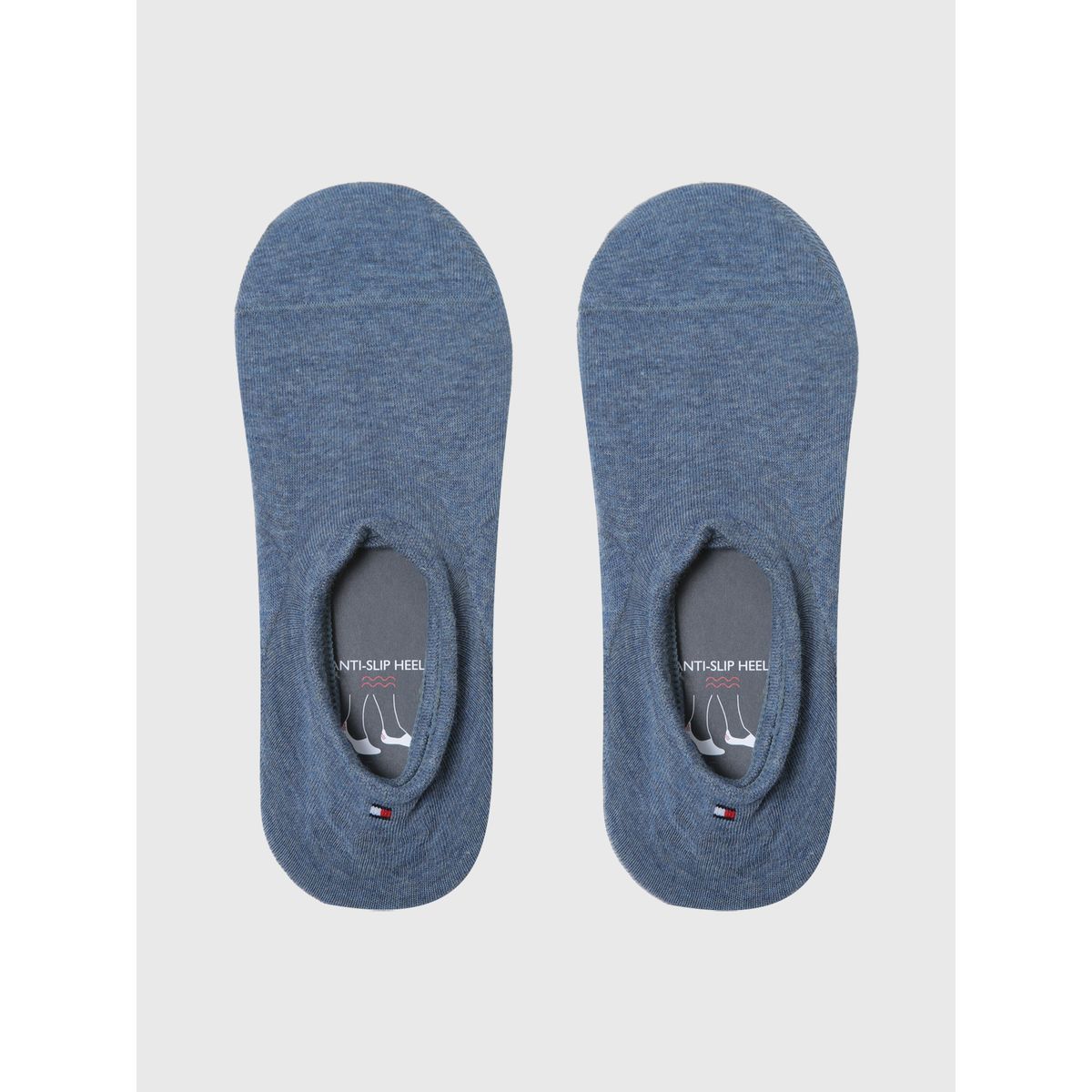 TOMMY HILFIGER - Pack De 2 Pares De Calcetines Tobilleros Azul Tommy Hilfiger