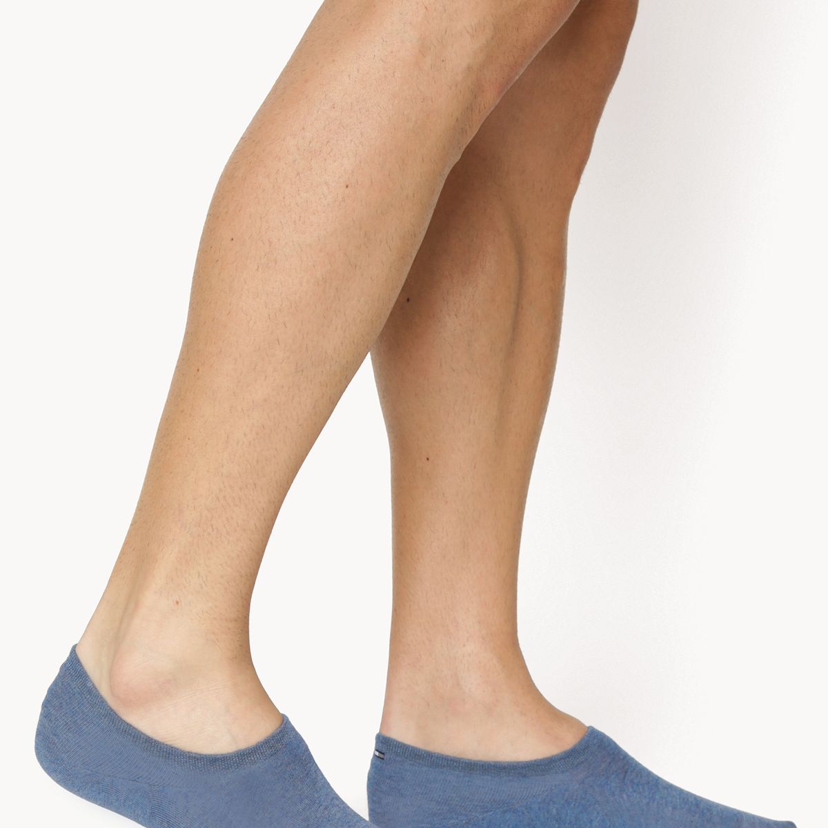 TOMMY HILFIGER - Pack De 2 Pares De Calcetines Tobilleros Azul Tommy Hilfiger