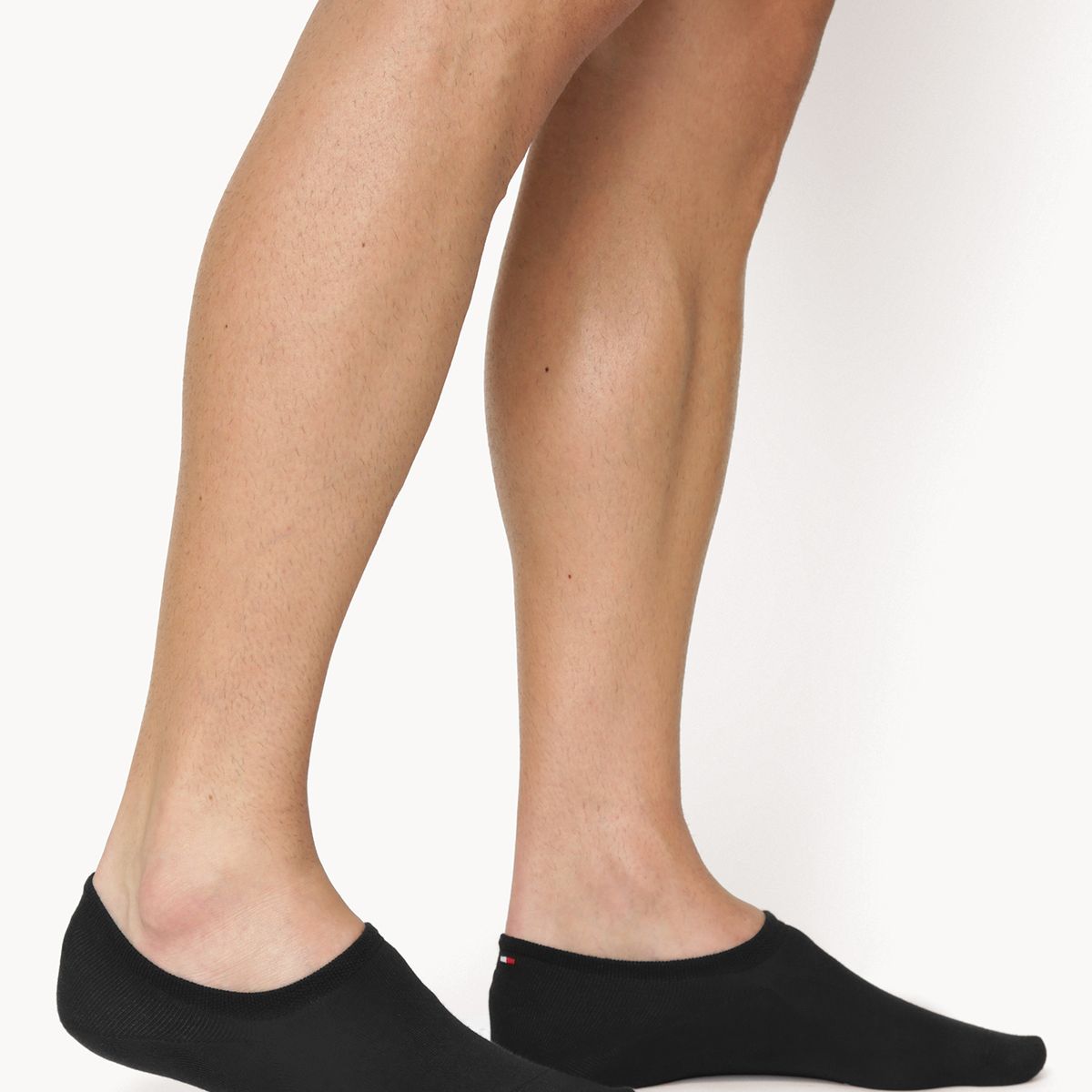 TOMMY HILFIGER - Pack De 2 Pares De Calcetines Tobilleros Negro Tommy Hilfiger