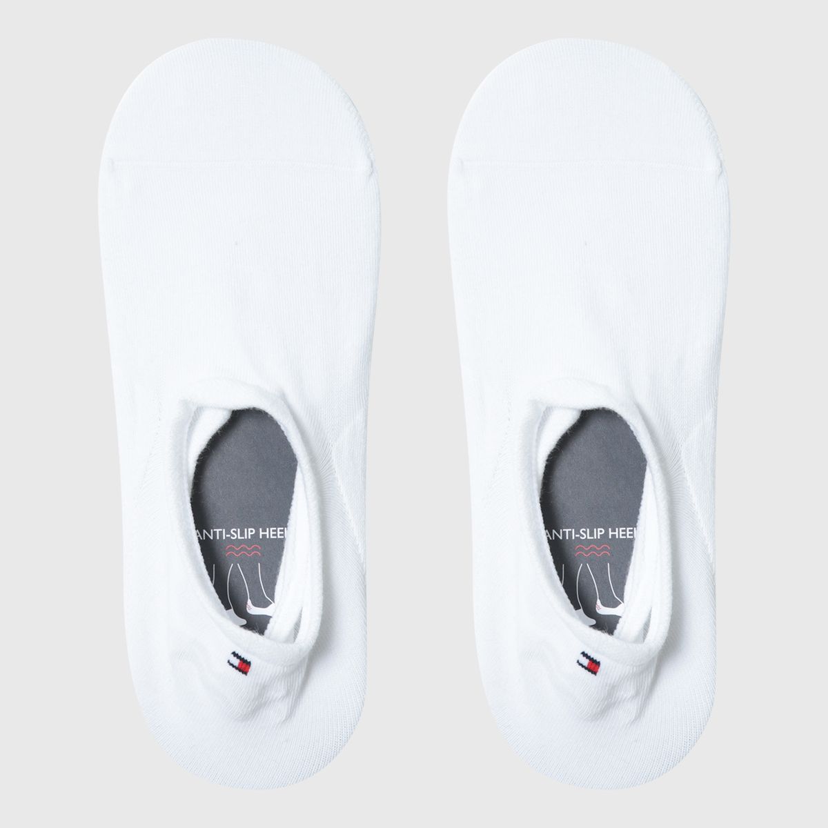 TOMMY HILFIGER - Pack De 2 Pares De Calcetines Tobilleros Blanco Tommy Hilfiger