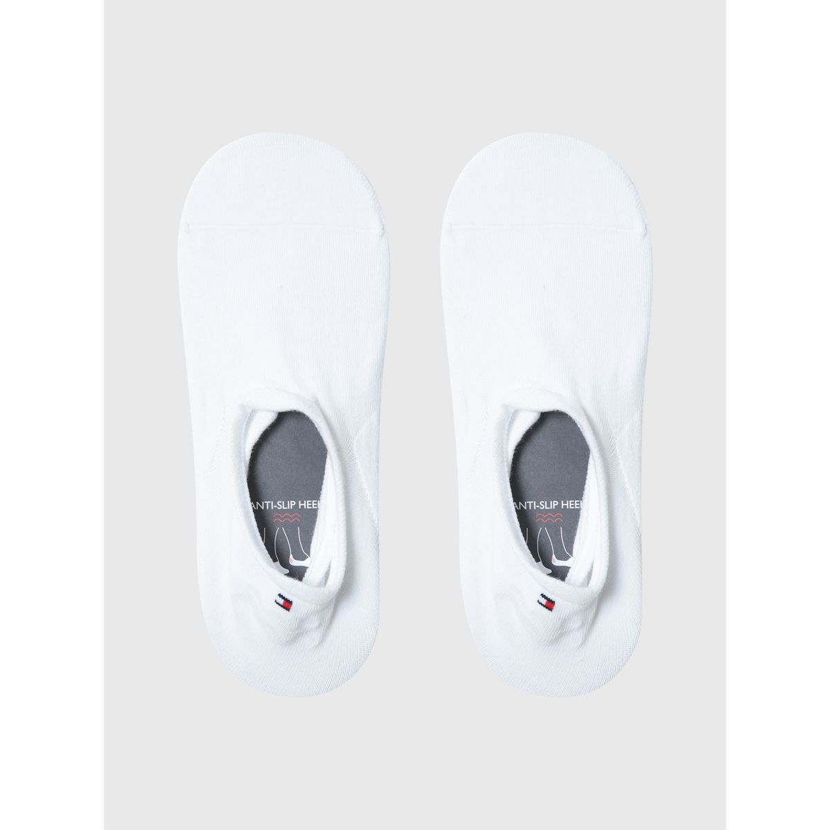 TOMMY HILFIGER - Pack De 2 Pares De Calcetines Tobilleros Blanco Tommy Hilfiger