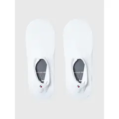 TOMMY HILFIGER - Pack De 2 Pares De Calcetines Tobilleros Blanco