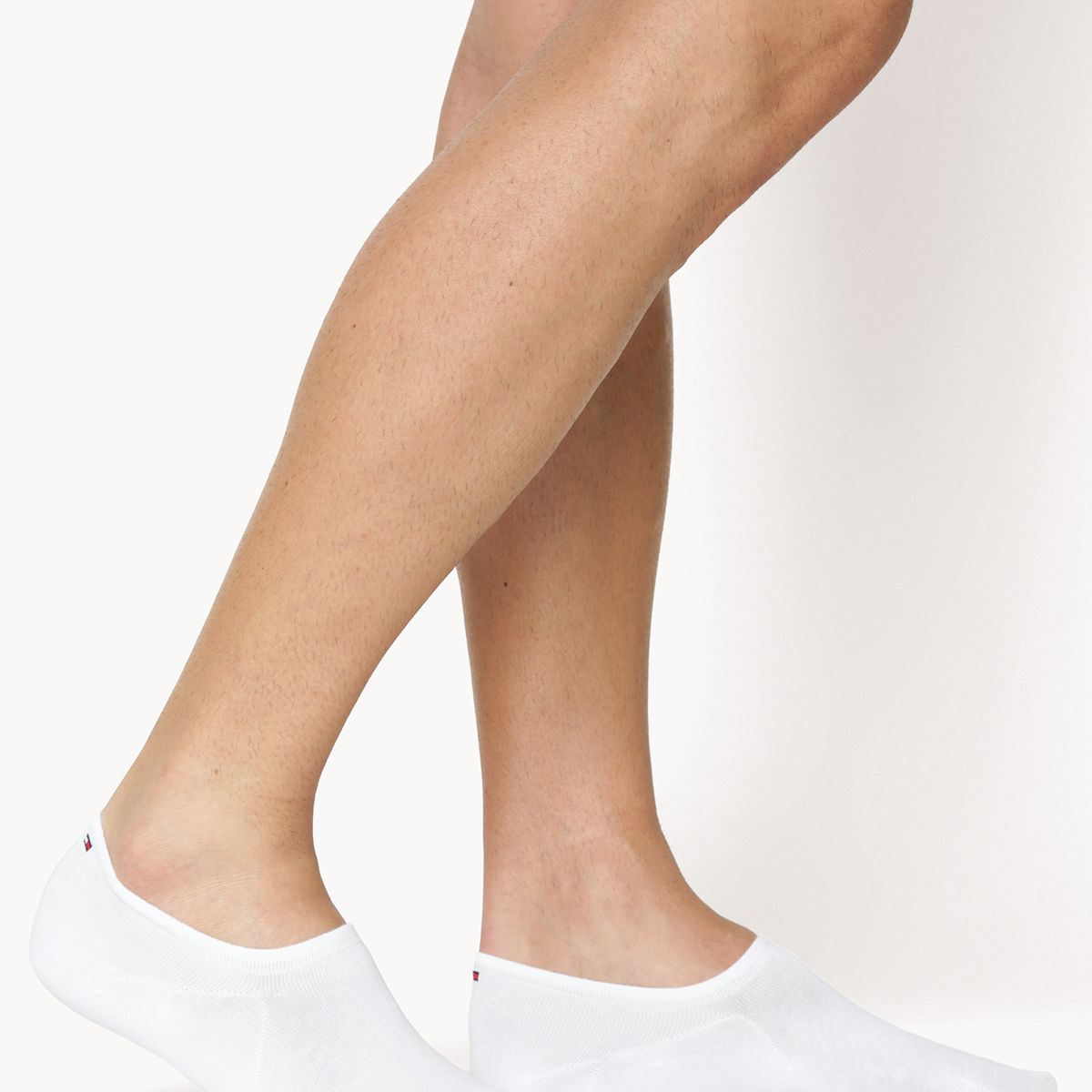 TOMMY HILFIGER - Pack De 2 Pares De Calcetines Tobilleros Blanco Tommy Hilfiger