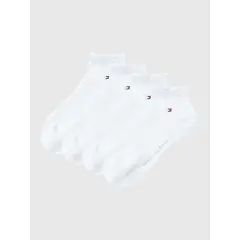 TOMMY HILFIGER - Pack De 2 Pares De Calcetines Tobilleros Blanco