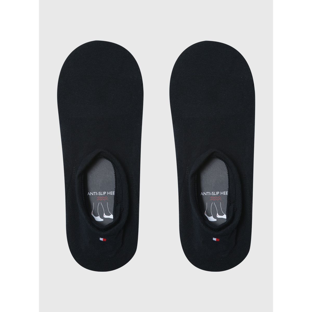 TOMMY HILFIGER - Pack De 2 Pares De Calcetines Tobilleros Negro Tommy Hilfiger
