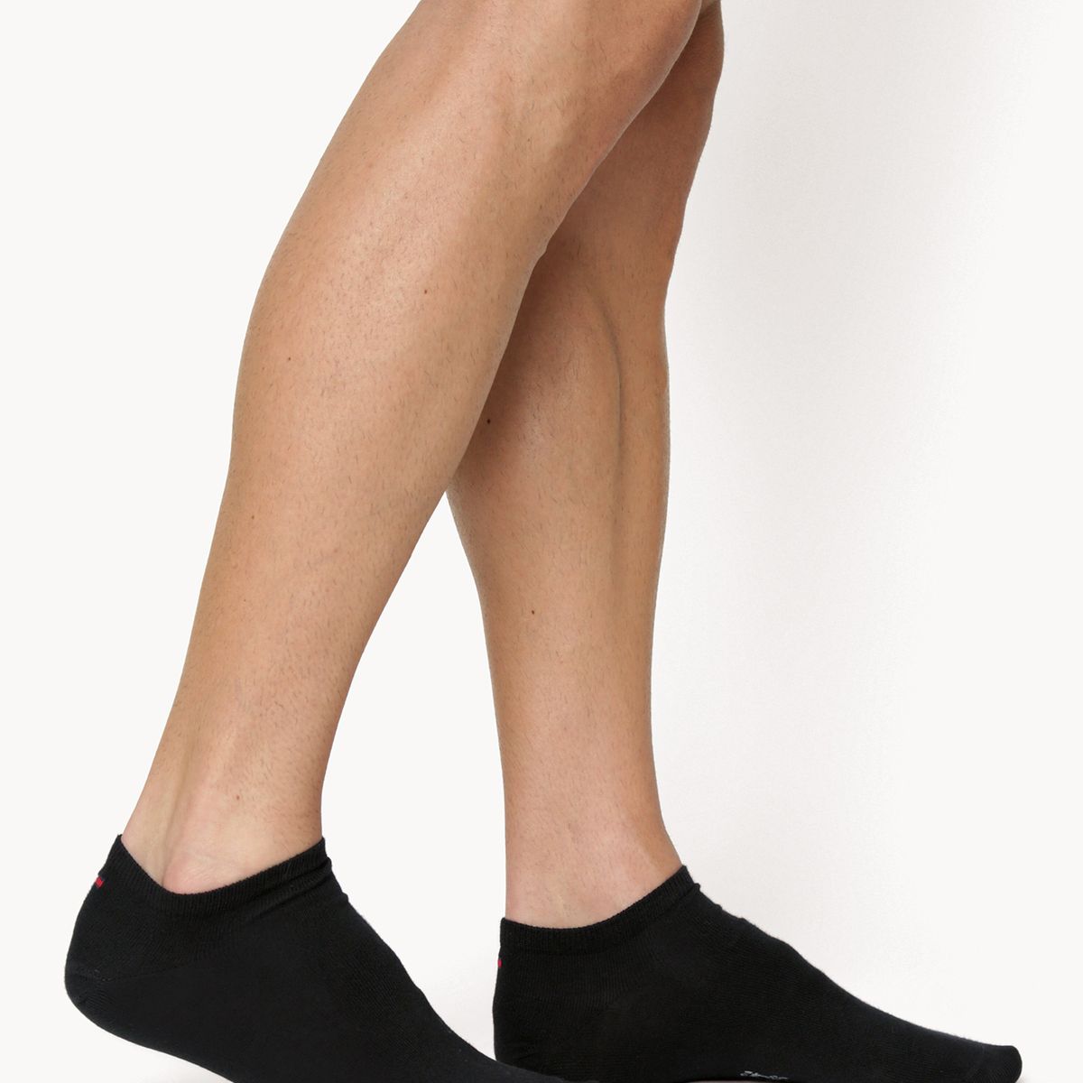 TOMMY HILFIGER - Pack De 2 Pares De Calcetines Con Logo Negro Tommy Hilfiger