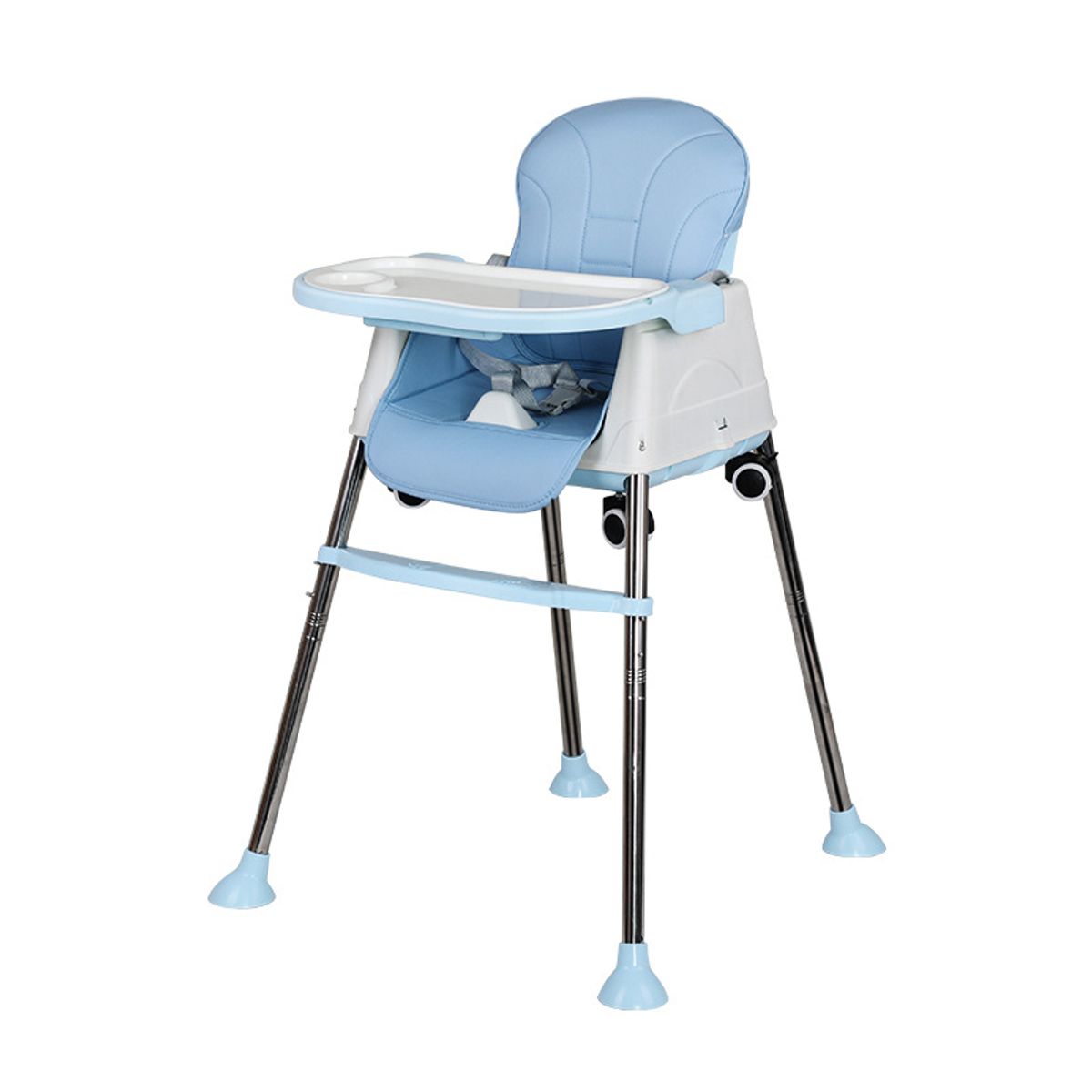 GENERICO - Silla Comedor Bebe 3 En 1 Rosada