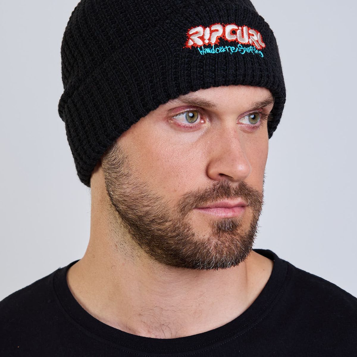 RIP CURL - Gorro Route Negro Hombre Rip Curl