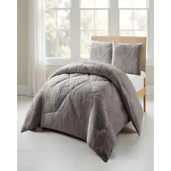 GENERICO - PLUMON DE INVERNO 2 PLAZAS GRIS 230x250cm