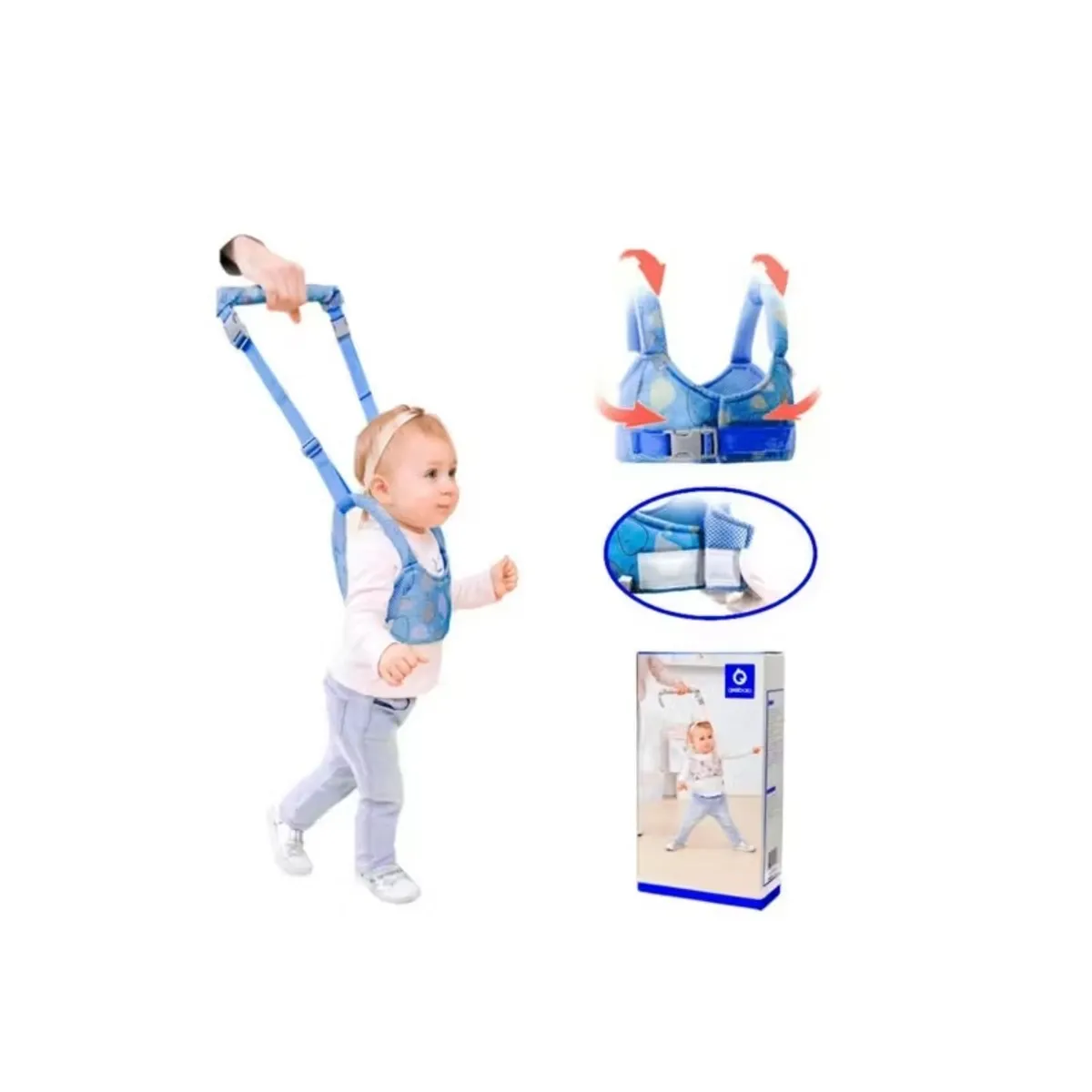 GENERICO - Arnes para Aprender a Caminar Azul