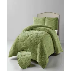 GENERICO - PLUMON DE INVERNO KING VERDE 250x270cm