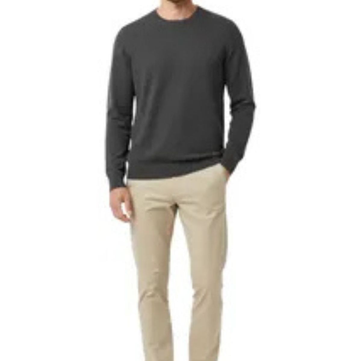LOOK SHOP - Sweater Tejido Hombre Cuello Redondo Hilo 107