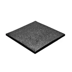SDFIT - Piso De Caucho Pastelon Outdoor 50 X 50 X 25 Mm Negro