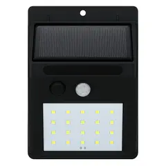 MEGABRIGHT - Foco Externo a muro solar 3w c sensor