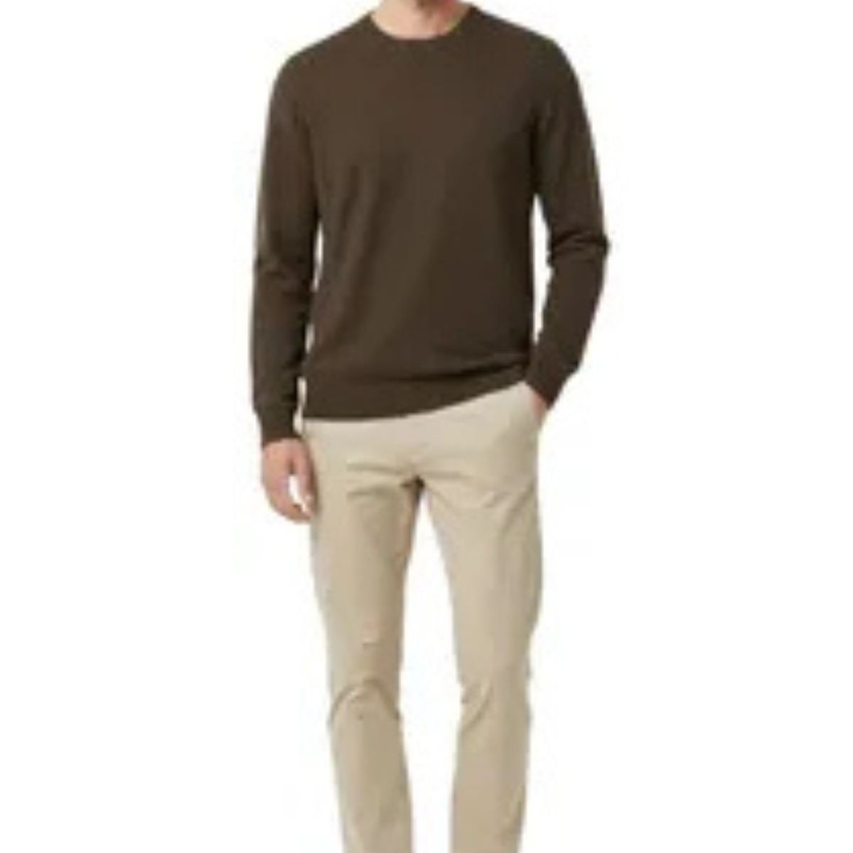 LOOK SHOP - Sweater Tejido Hombre Cuello Redondo Hilo 107