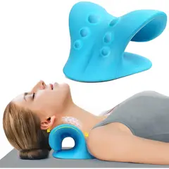 GENERICO - Almohada Tracción Cervical Corrector Masaje Cuello Hombros