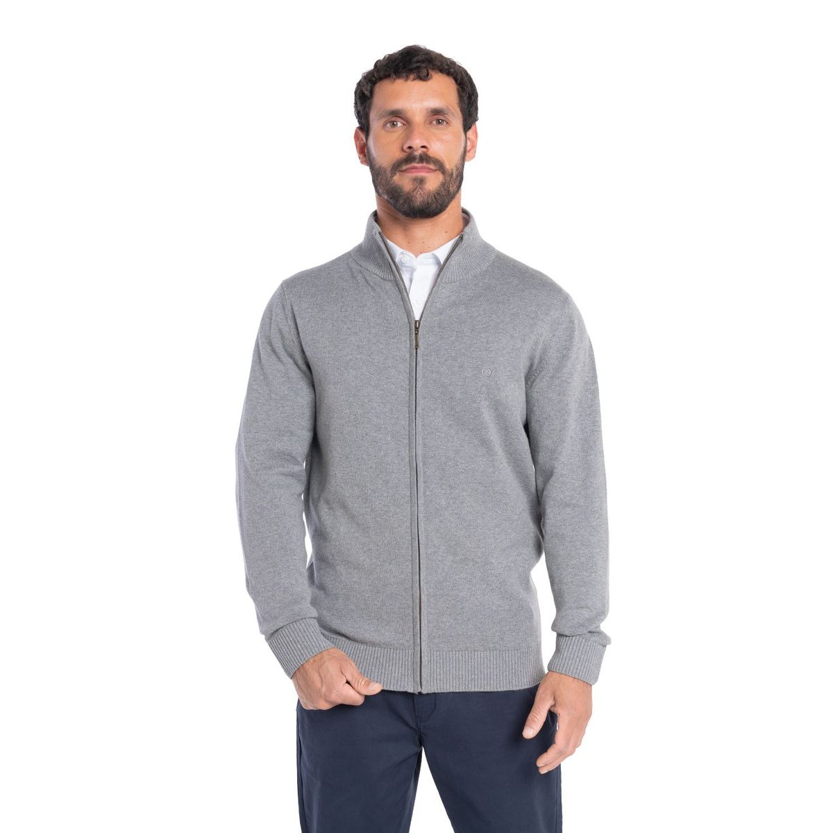 POTROS - SWEATER FULL ZIPPER ALMAGRO