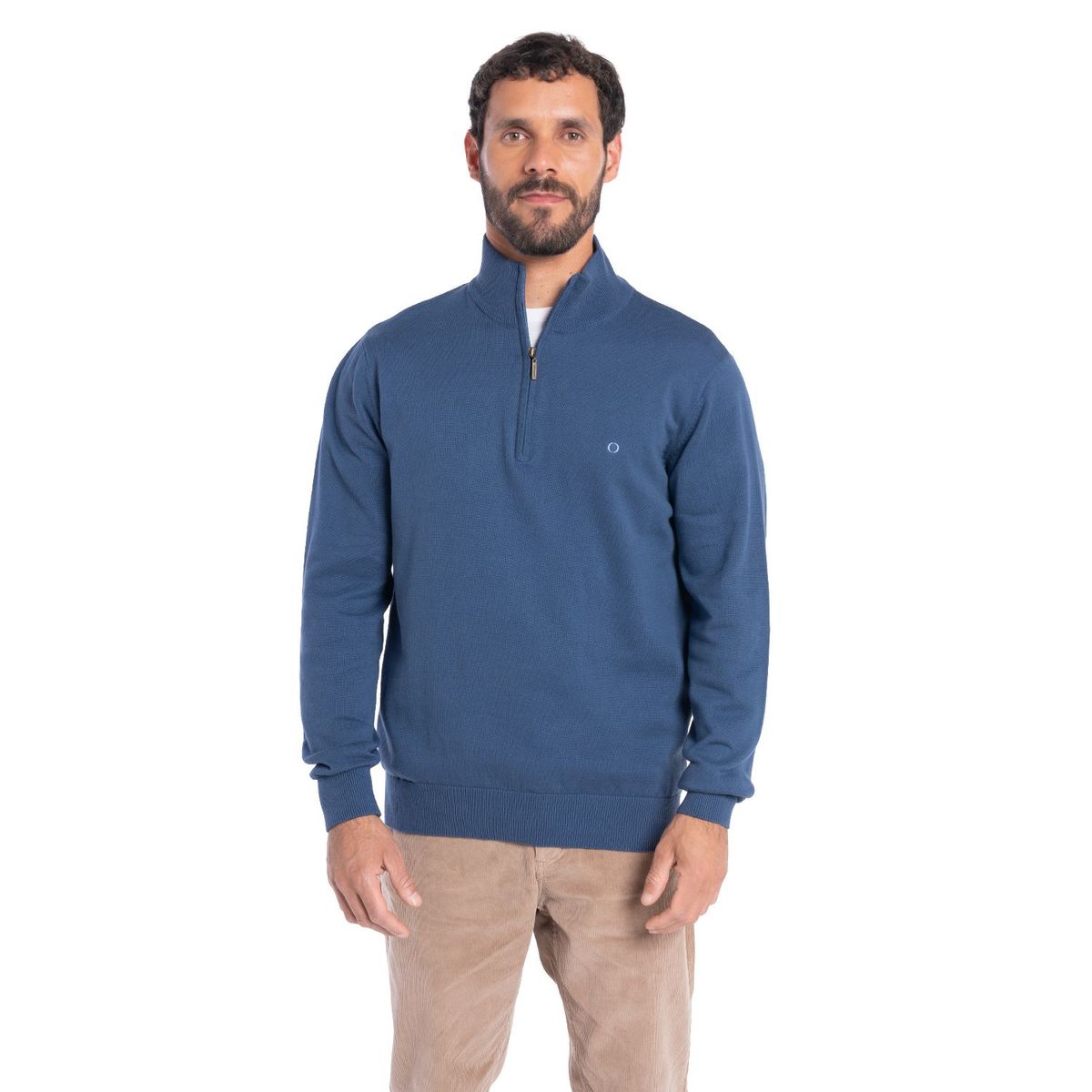 POTROS - SWEATER HALF ZIPPER CASTELLON