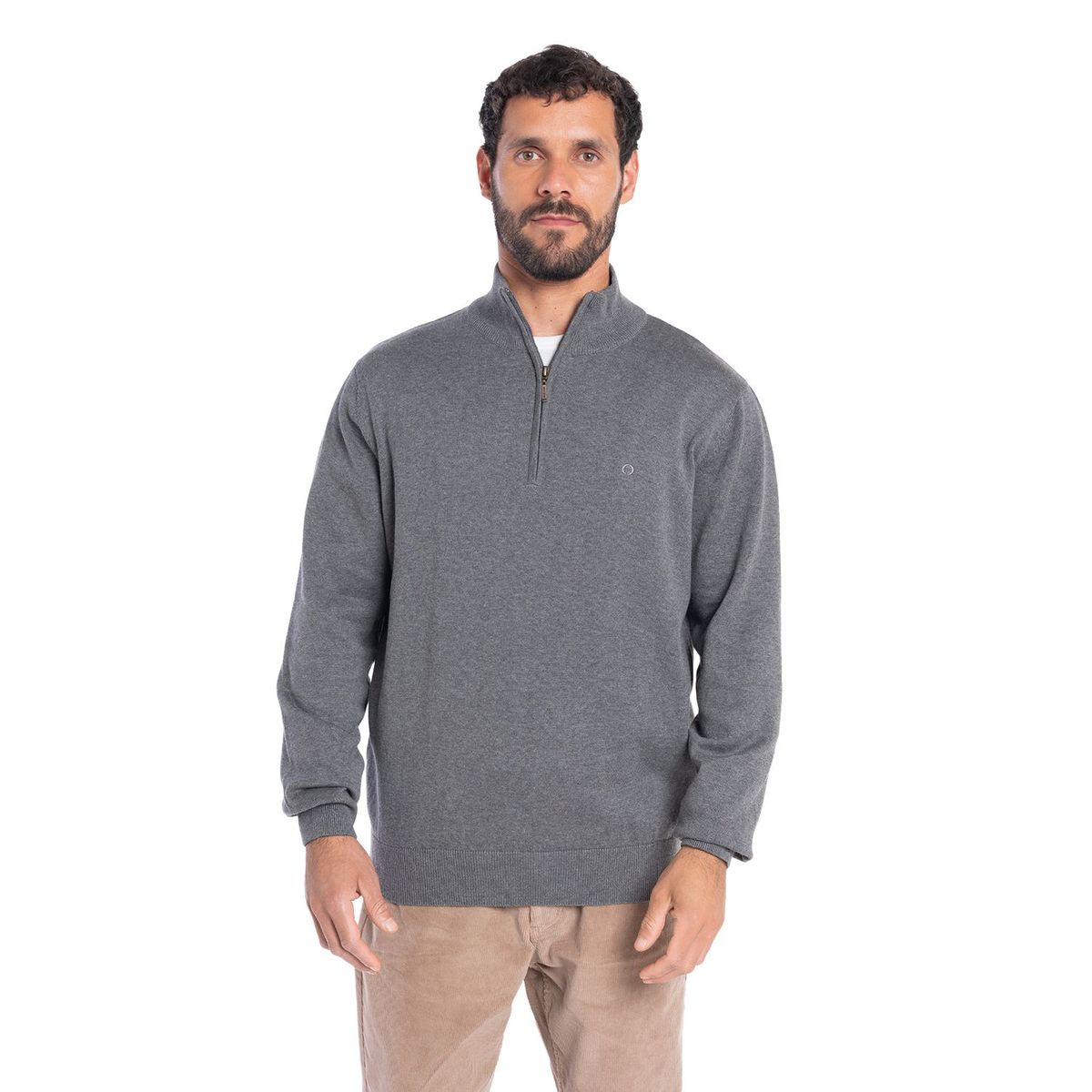 POTROS - SWEATER HALF ZIPPER CASTELLON