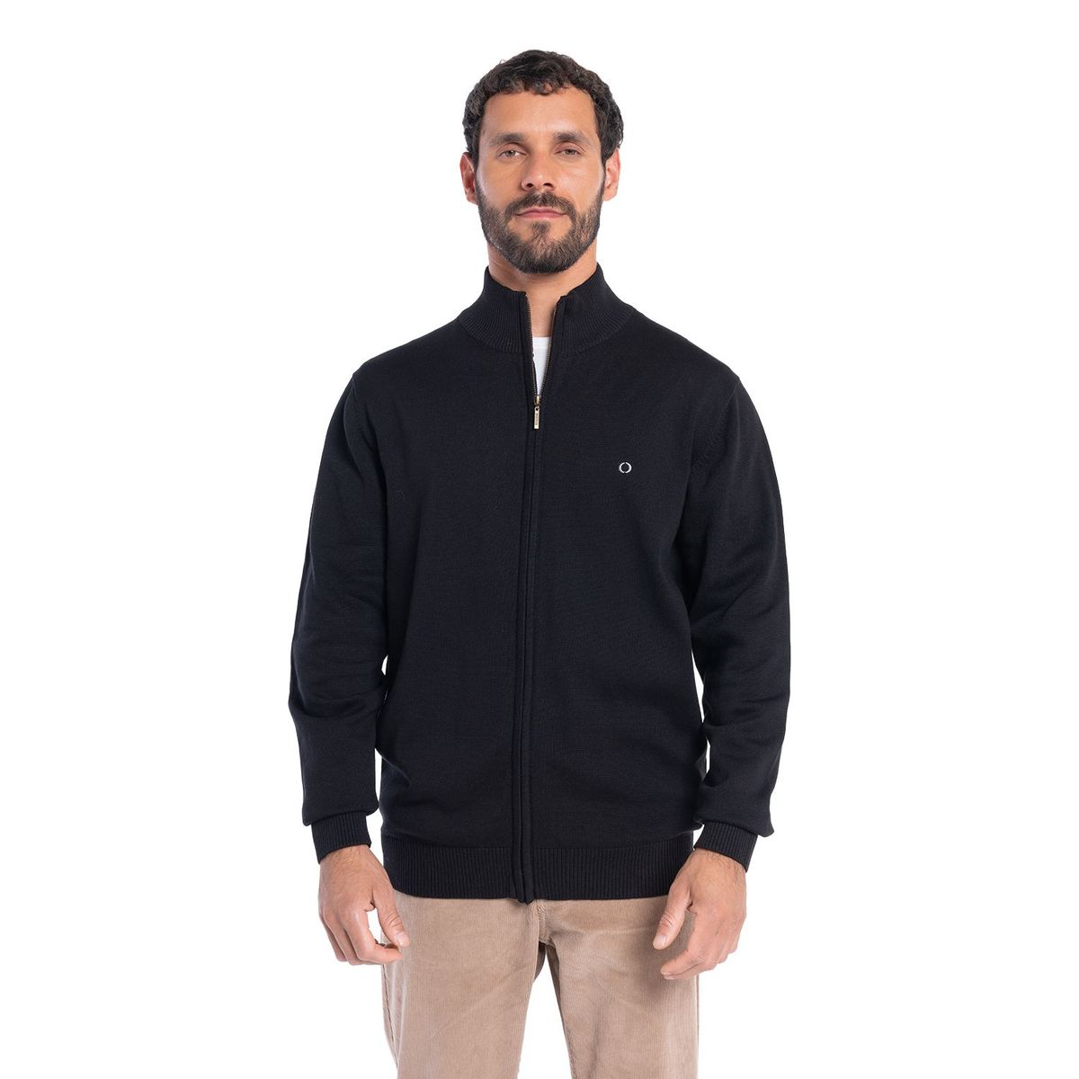 POTROS - SWEATER FULL ZIPPER ALMAGRO