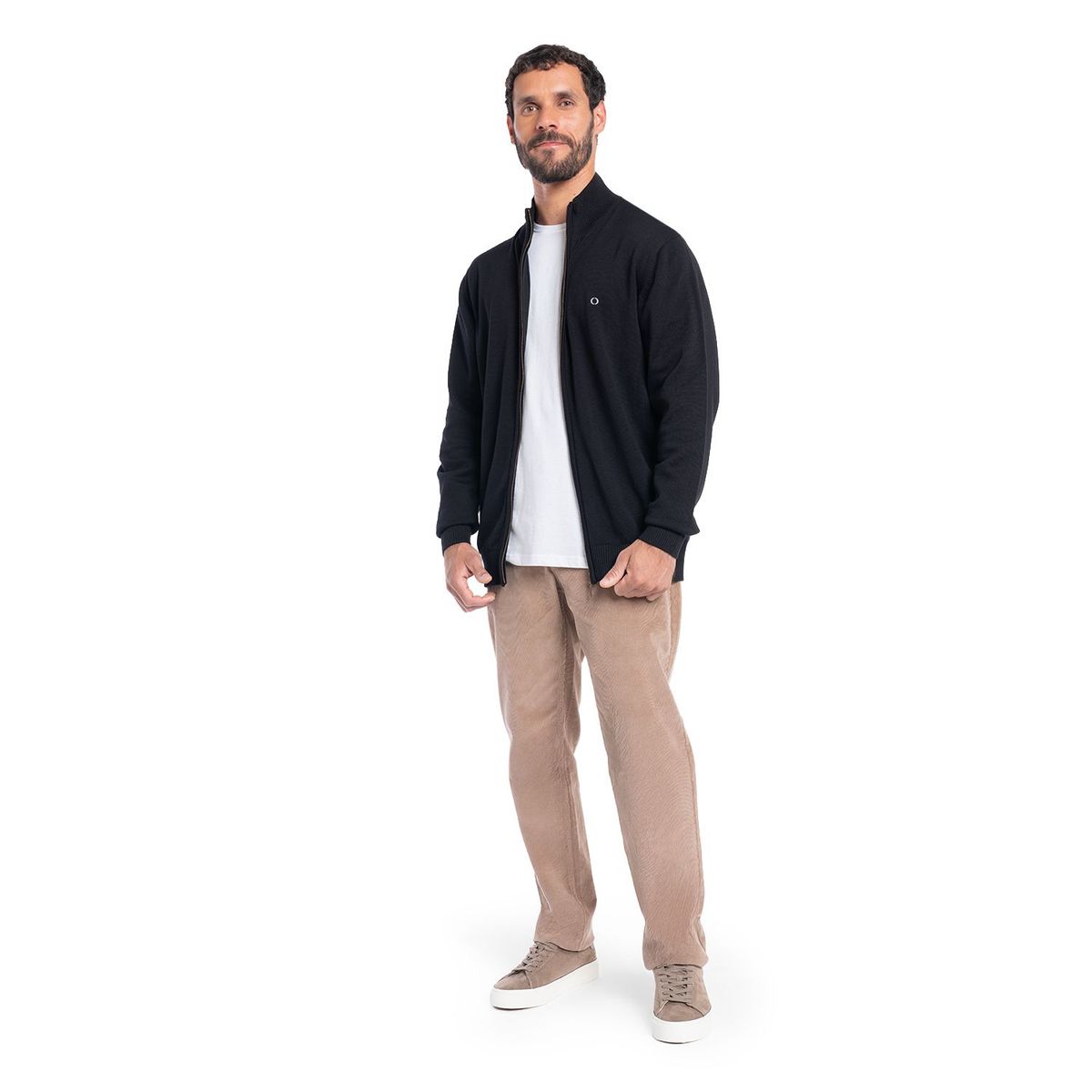 POTROS - SWEATER FULL ZIPPER ALMAGRO