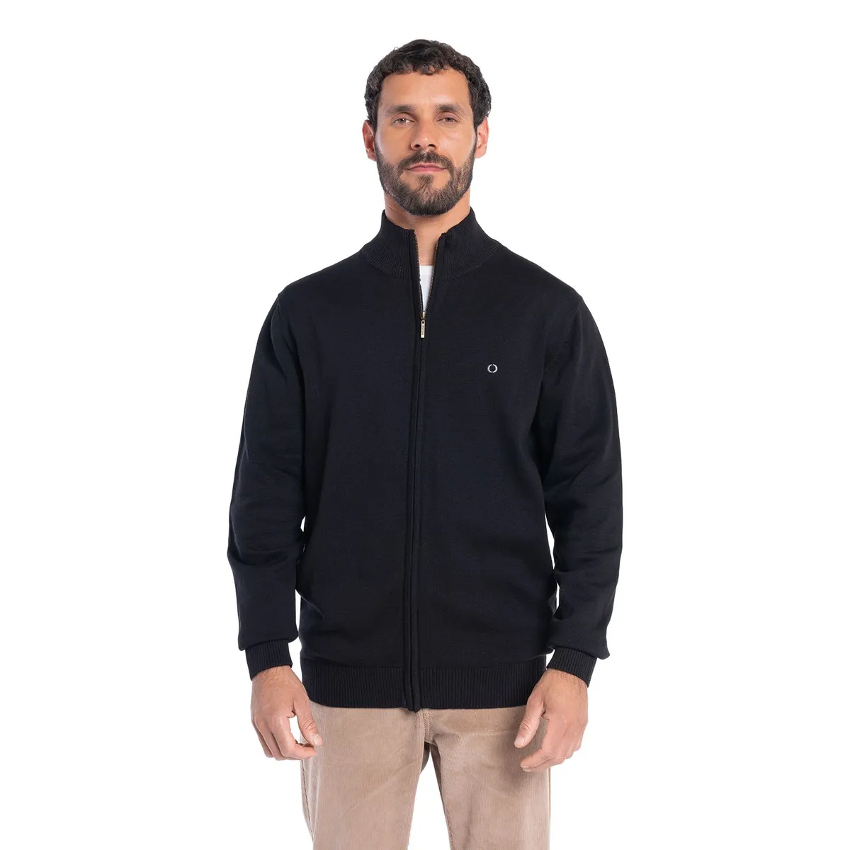 POTROS - SWEATER FULL ZIPPER ALMAGRO