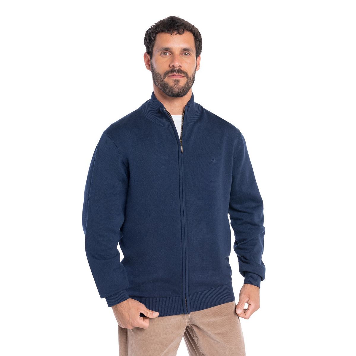 POTROS - SWEATER FULL ZIPPER ALMAGRO