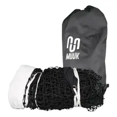 MUUK - Malla Red Voleibol Pro 2mm Cable Acero Huinchas Volley
