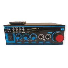 GENERICO - Mini Amplificador Bluetooth Digital Hifi 2ch