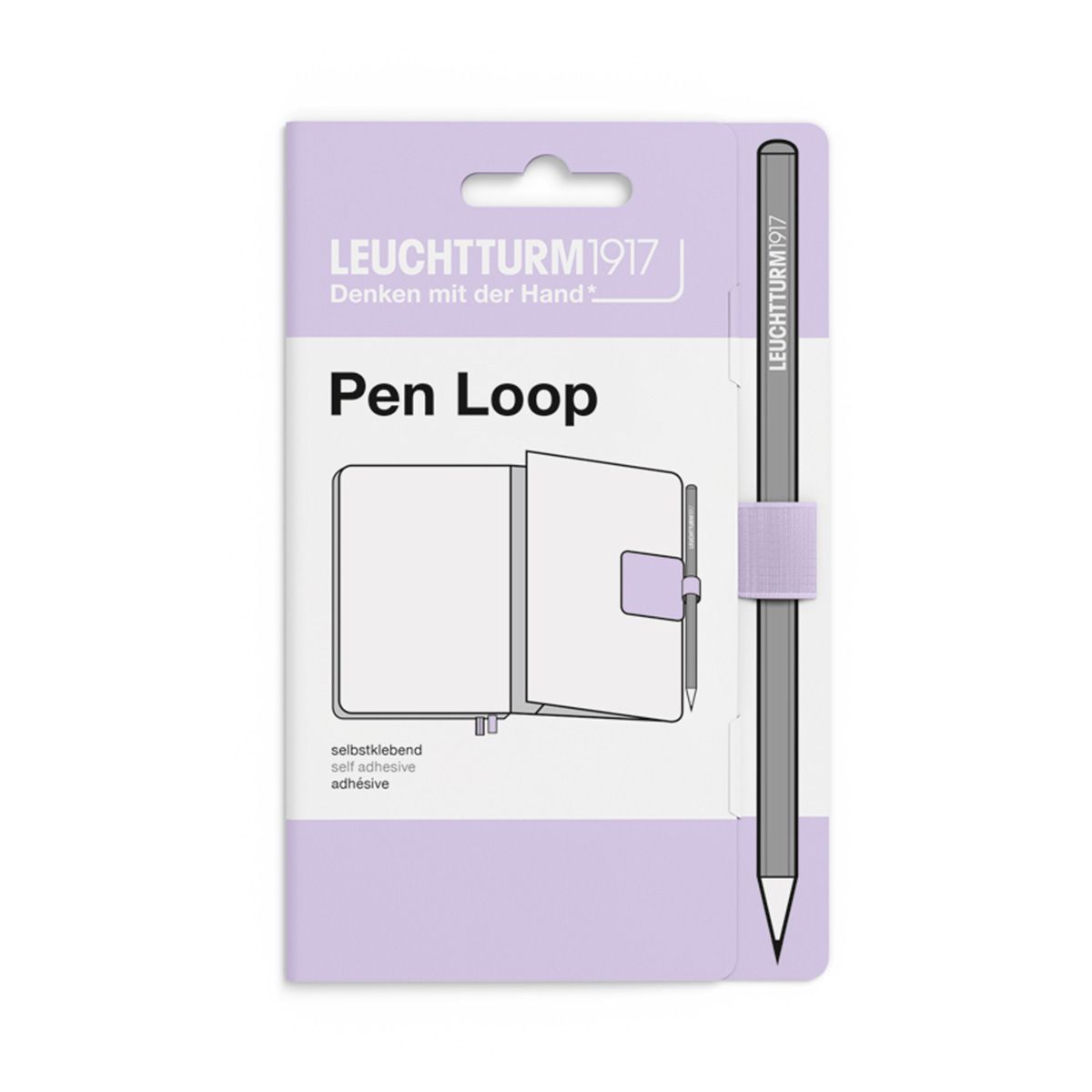 GENERICO - Soporte para Bolígrafos Leuchtturm 1917 Pen Loop Lilac