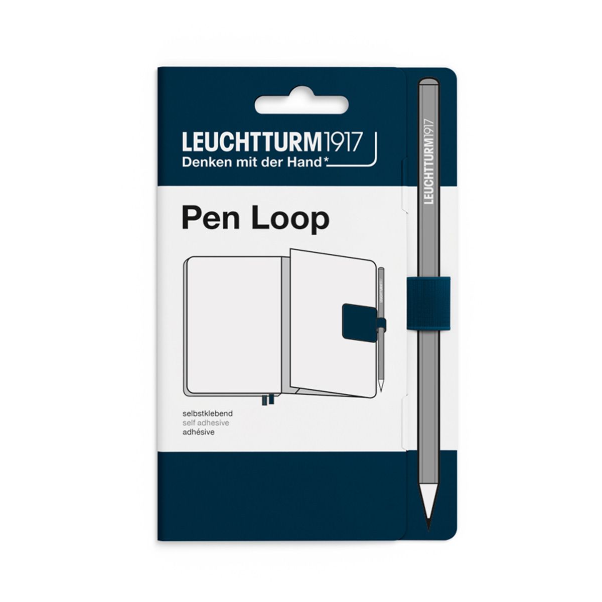 GENERICO - Soporte para Bolígrafos Leuchtturm 1917 Pen Loop Deep Sea