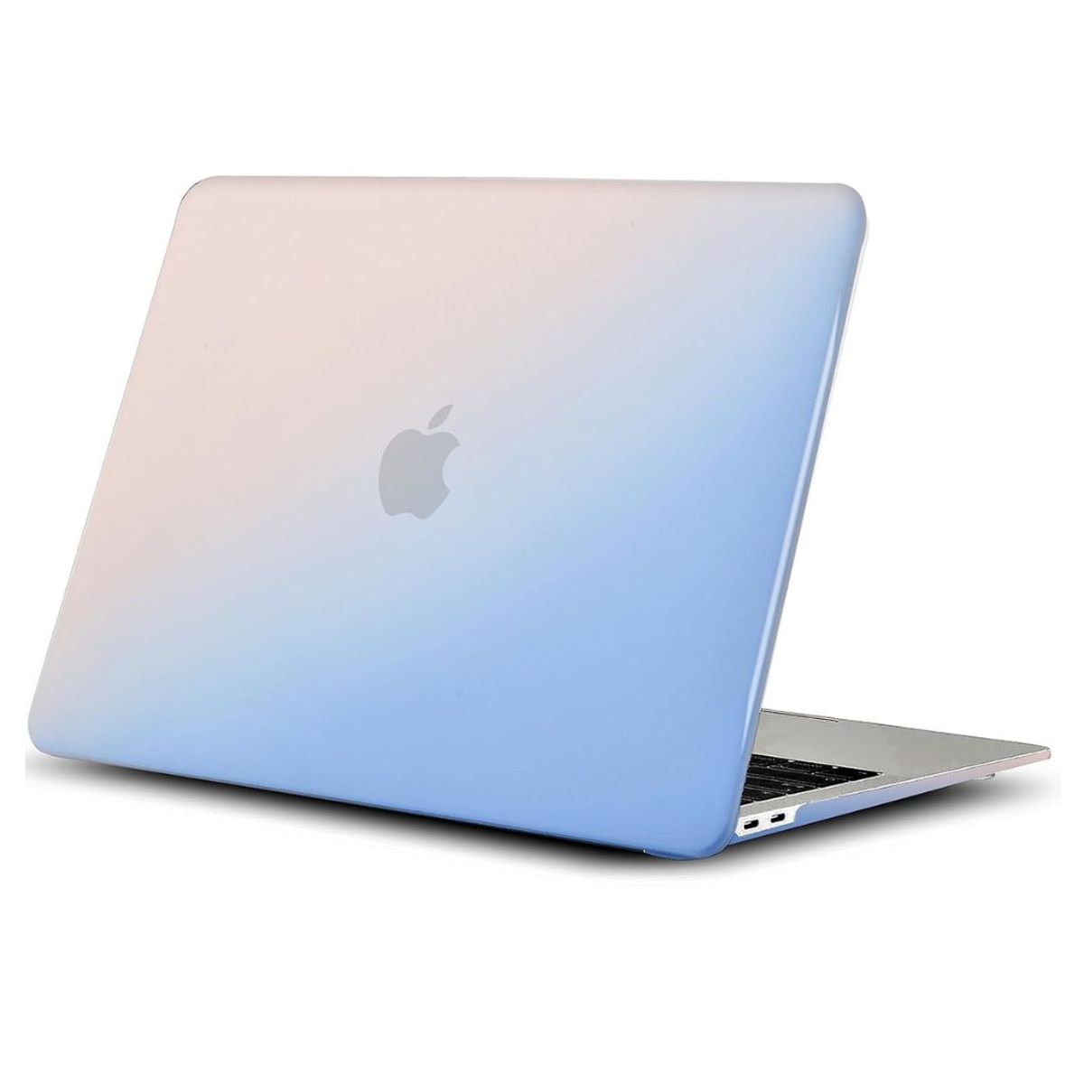 GENERICO - Carcasa protectora para Macbook Air 13 A1466 Rosa azul