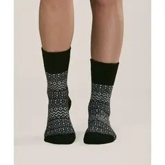 LADY GENNY - Calcetín Térmico Mujer - Diseño Nórdico Y Máximo Calor