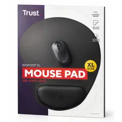 TRUST - Mousepad Ergonómico con Apoya Muñecas GEL BIGFOOT XL