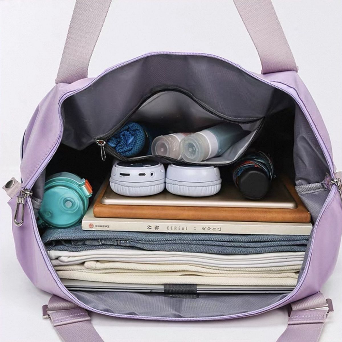 MOMO - Bolso de viaje grande de playa para avión Escalable