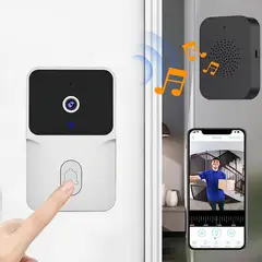 GENERICO - Timbre InalAmbrico Exterior Camara De Video Inteligente Con Intercomunicador