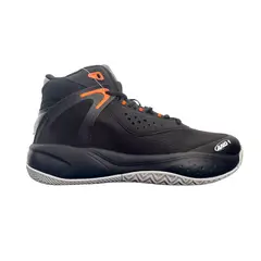 AND1 - Zapatillas Niños Revel Mid Negro Naranjo