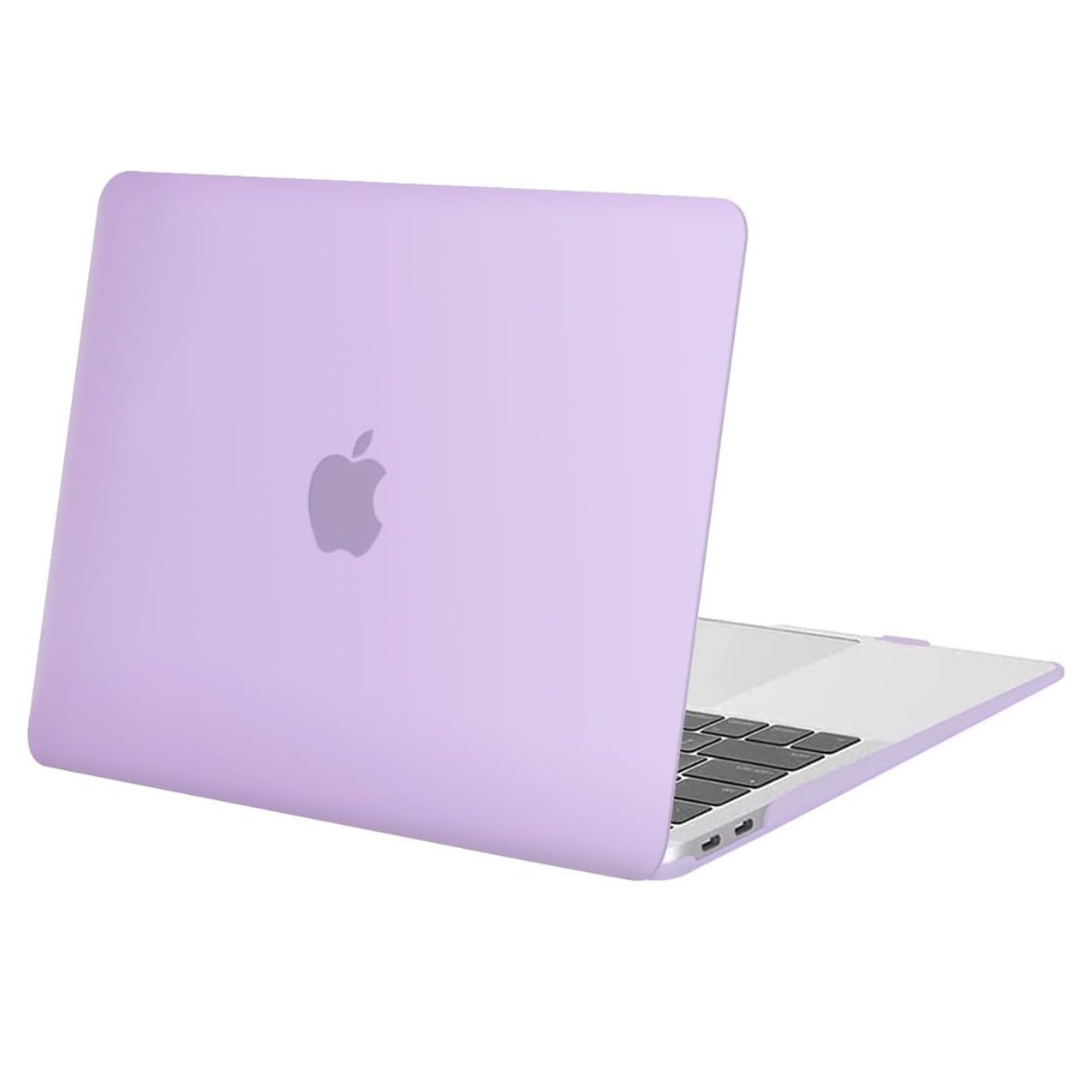 GENERICO - Carcasa protectora para Macbook Air 13 A1466 Morado Mate