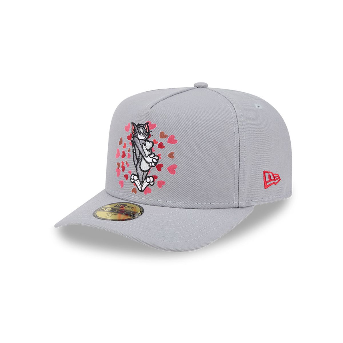 NEW ERA - Gorra 59Fifty Tom & Jerry Gris Cerrada