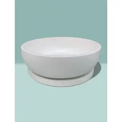 GENERICO - Macetero Martina Blanco Paila 20cm